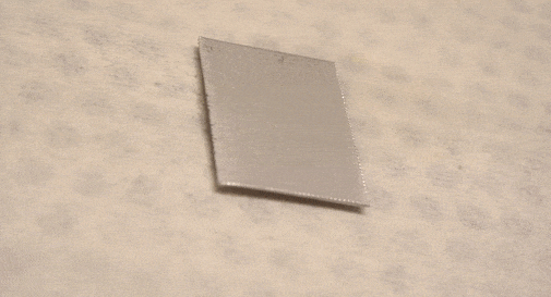 Our Silicon Wafer-like Omniphobic Liquid Layer (SWOLL) coating, applied to rough Aluminum and displaying extreme liquid repellency. The surface roughness could not diminish our omniphobic properties. Get SWOLL (coatings)!